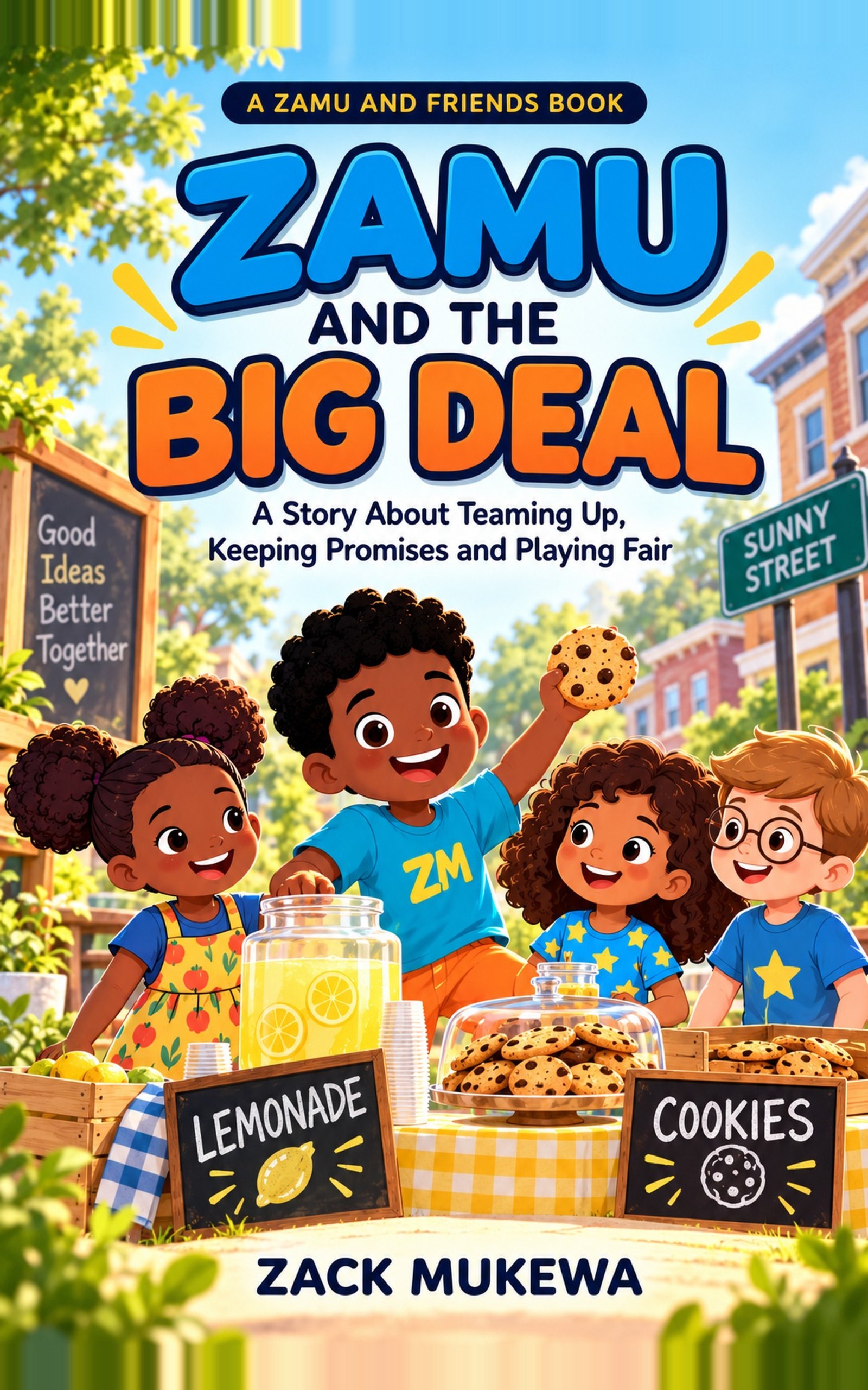 Cover of Zamu and the Big Deal by Zack Mukewa
